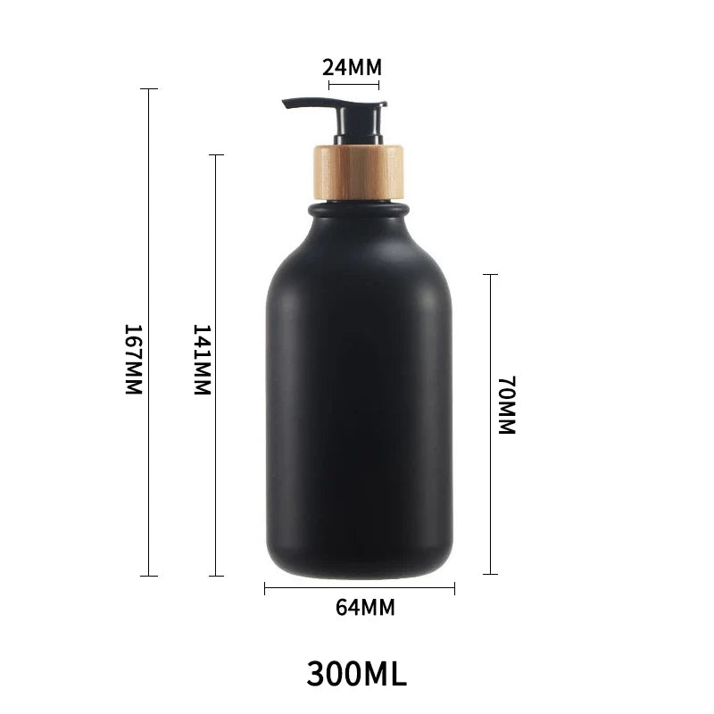 Refillable pump bottle for shampoo and shower gel - S6 300ML