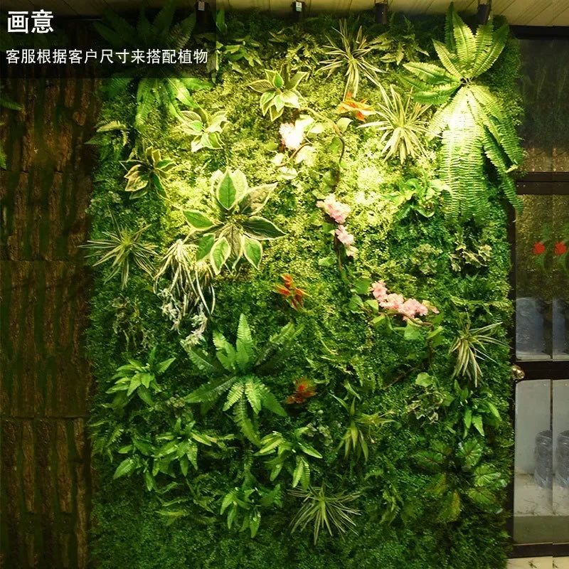 Floral wall decoration for a natural interior - 20 / 250cmX250cm