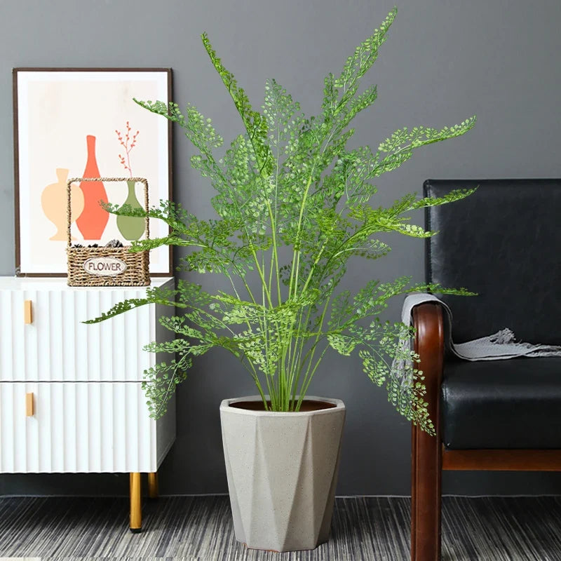Artificial tropical palm large leaves for interior and exterior decoration - view 2