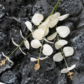 Eucalyptus leaves artificial flowers for floral decorations and arrangements - One