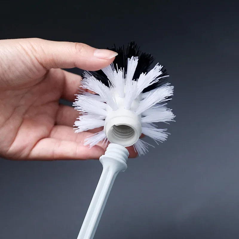 Deep cleaning brush thick and soft long ergonomic handle - view 4