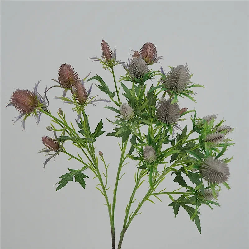 Artificial decorative flowers sea lice purple pink - view 3