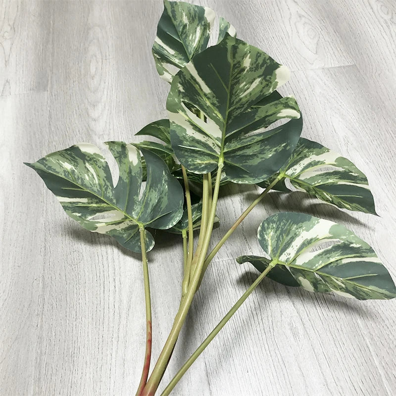 Artificial plants large monstera for interior and exterior decoration - view 3