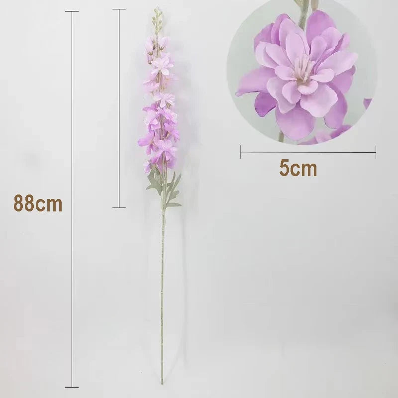 Forks with artificial flowers for wedding decoration hotel - view 3