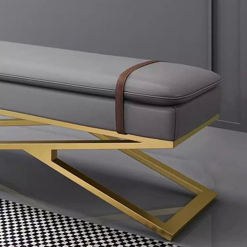 Nordic bench design for elegant decoration and storage - view 5