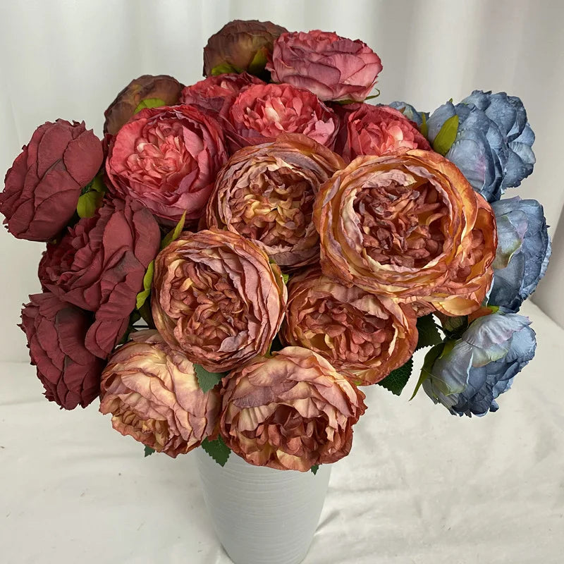 Bouquet of artificial rose wines for wedding and events - view 2