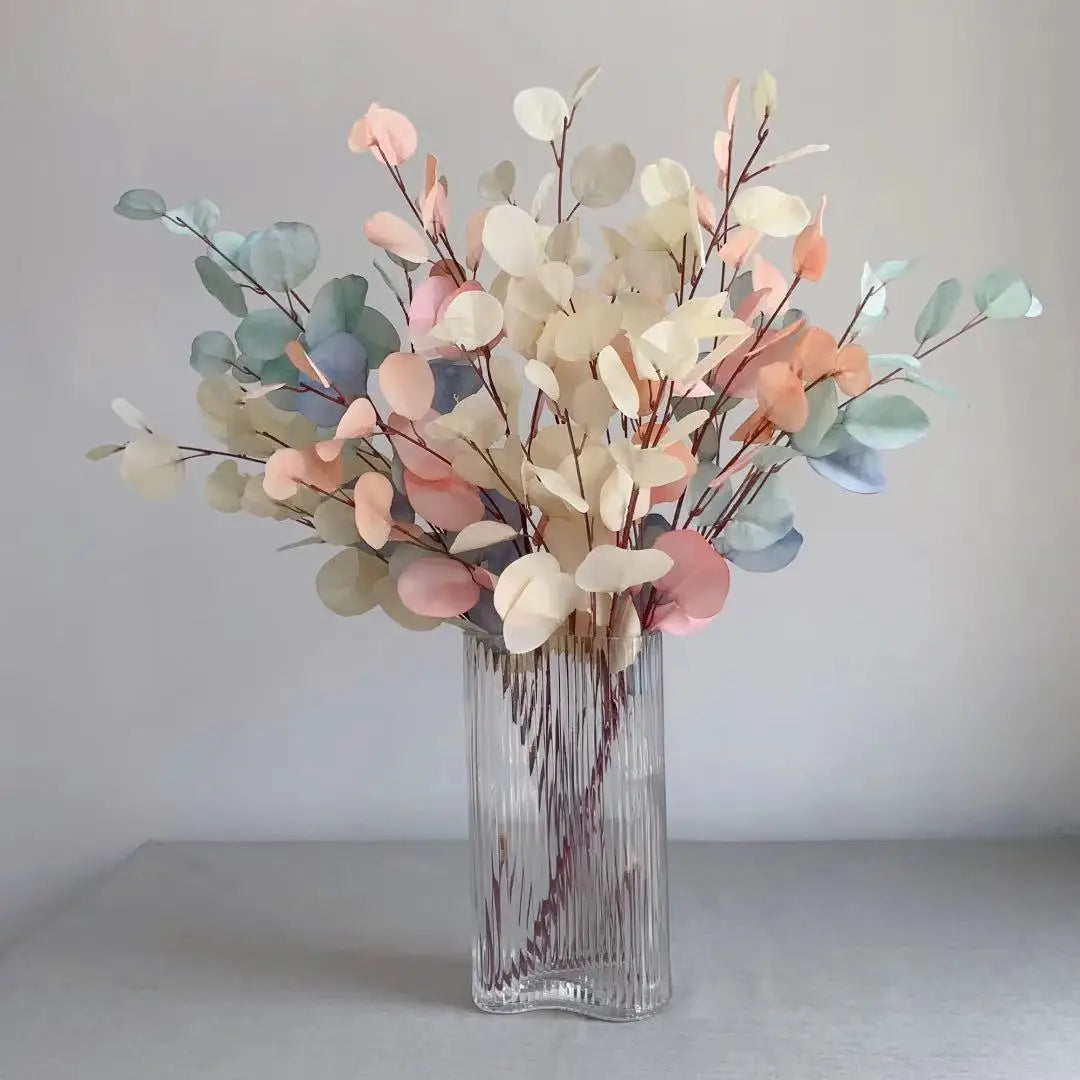 Artificial eucalyptus branch for decoration wedding garden and party - view 4