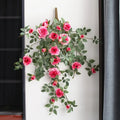 Ruyi artificial rose for floral decoration and elegant atmosphere - Pink Red