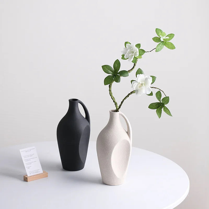 Nordic ins style home ceramic vases, light luxury decoration, living room, TV cabinet, decorative ornaments - view 2