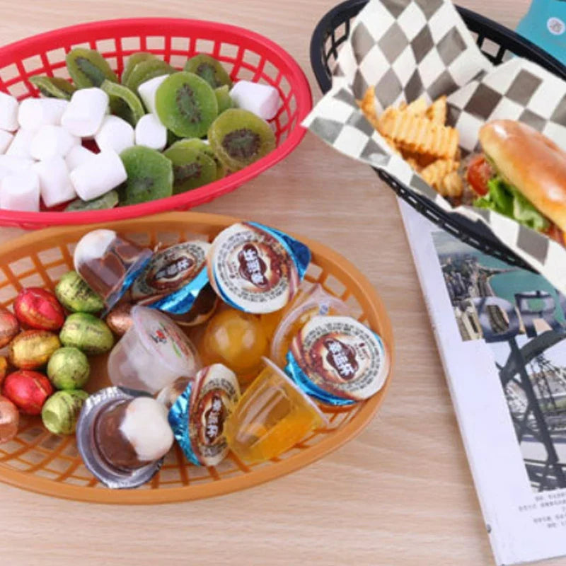 Oval basket for kitchen accessory food and storage - view 5