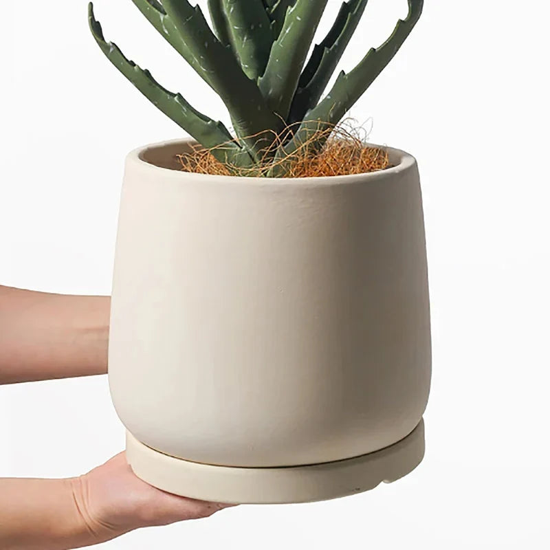 Concrete  Planter Flowerpot Silicone Molds DIY Clay Plaster mold Large Size Planter Pot Mold Creative Flower Pot Silicon Molds - view 2