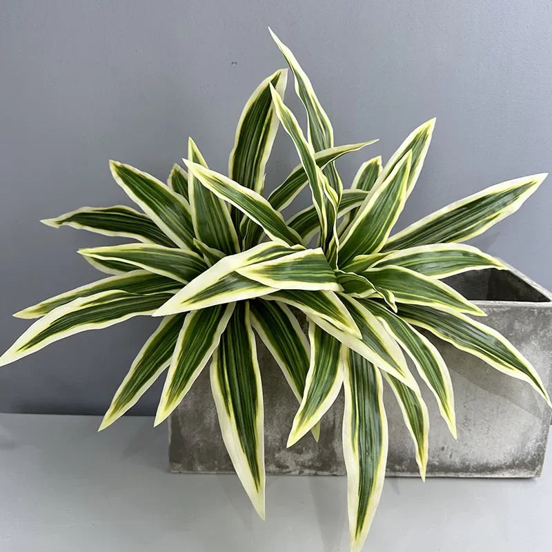 Artificial agave 15 leaves floral decoration for interior - view 4