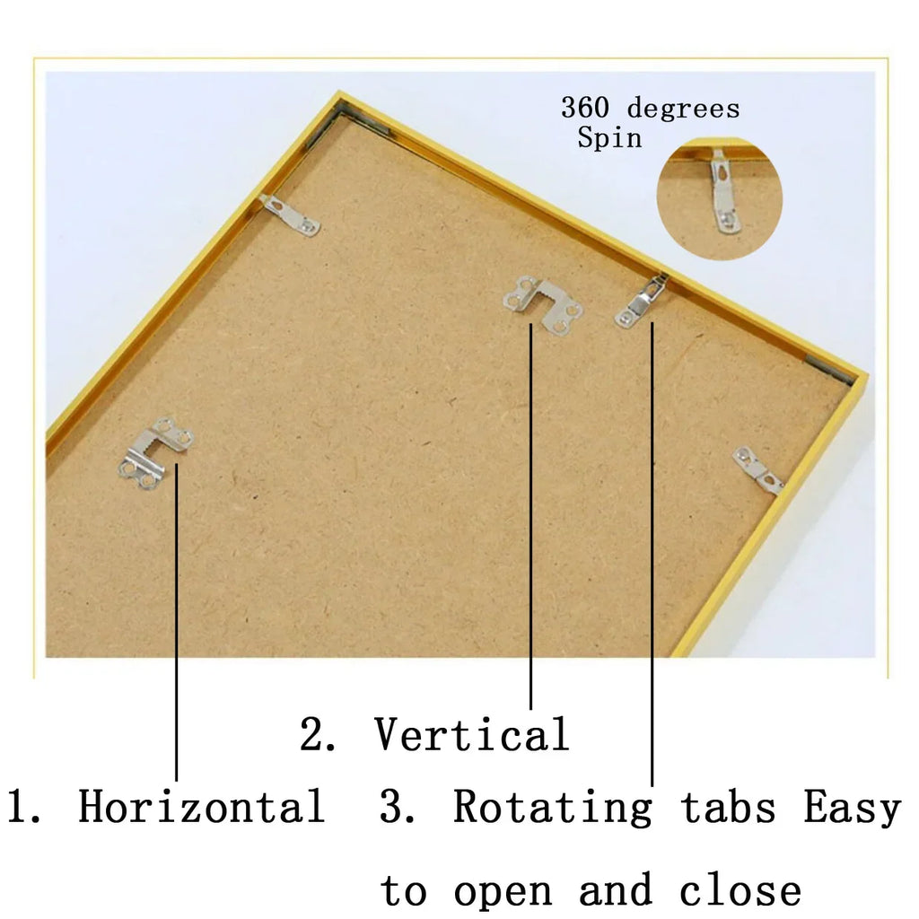 Refined Aluminum Wall Picture Frame for Home Decor - view 4