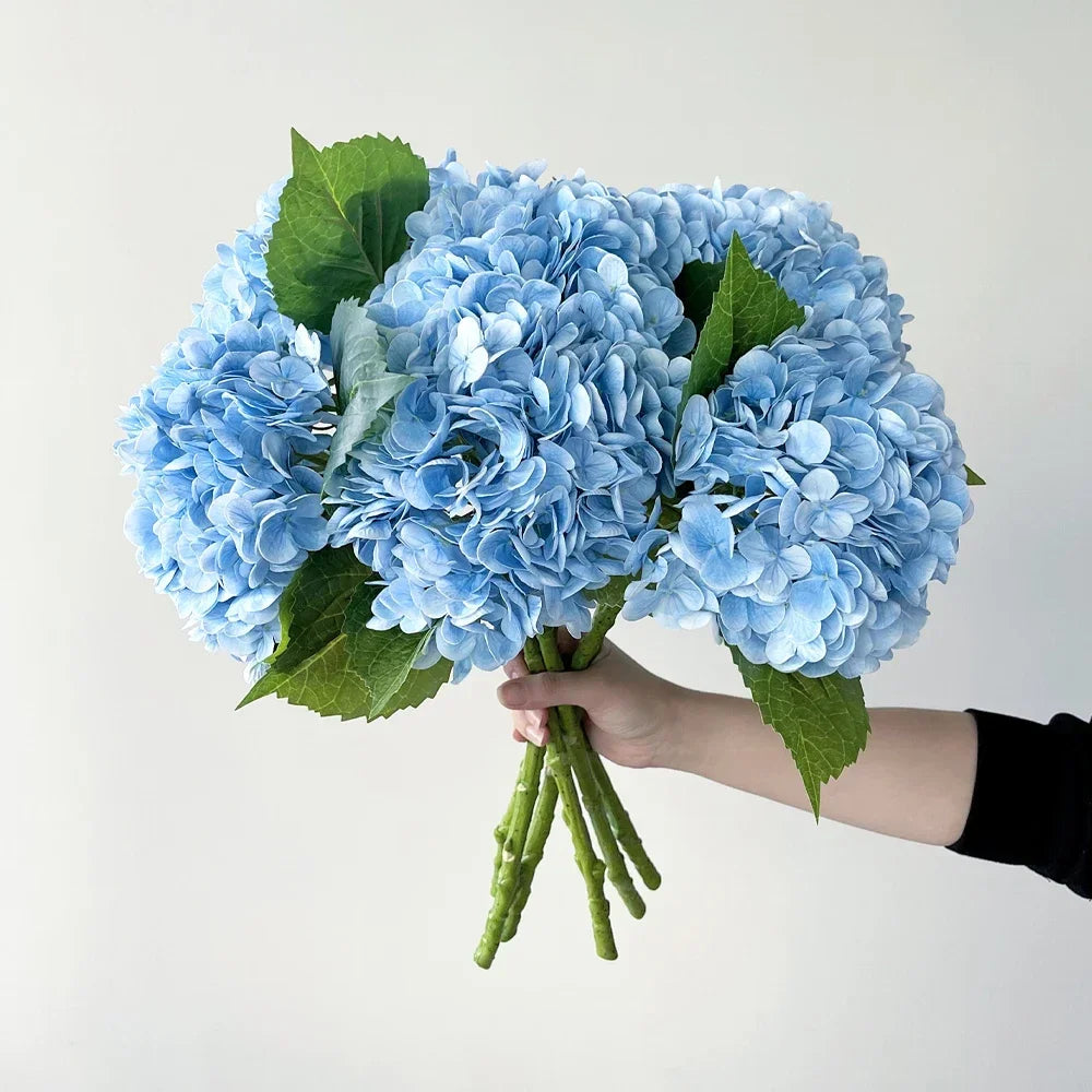 Artificial hortensia flowers for decoration wedding floral arrangement - view 2