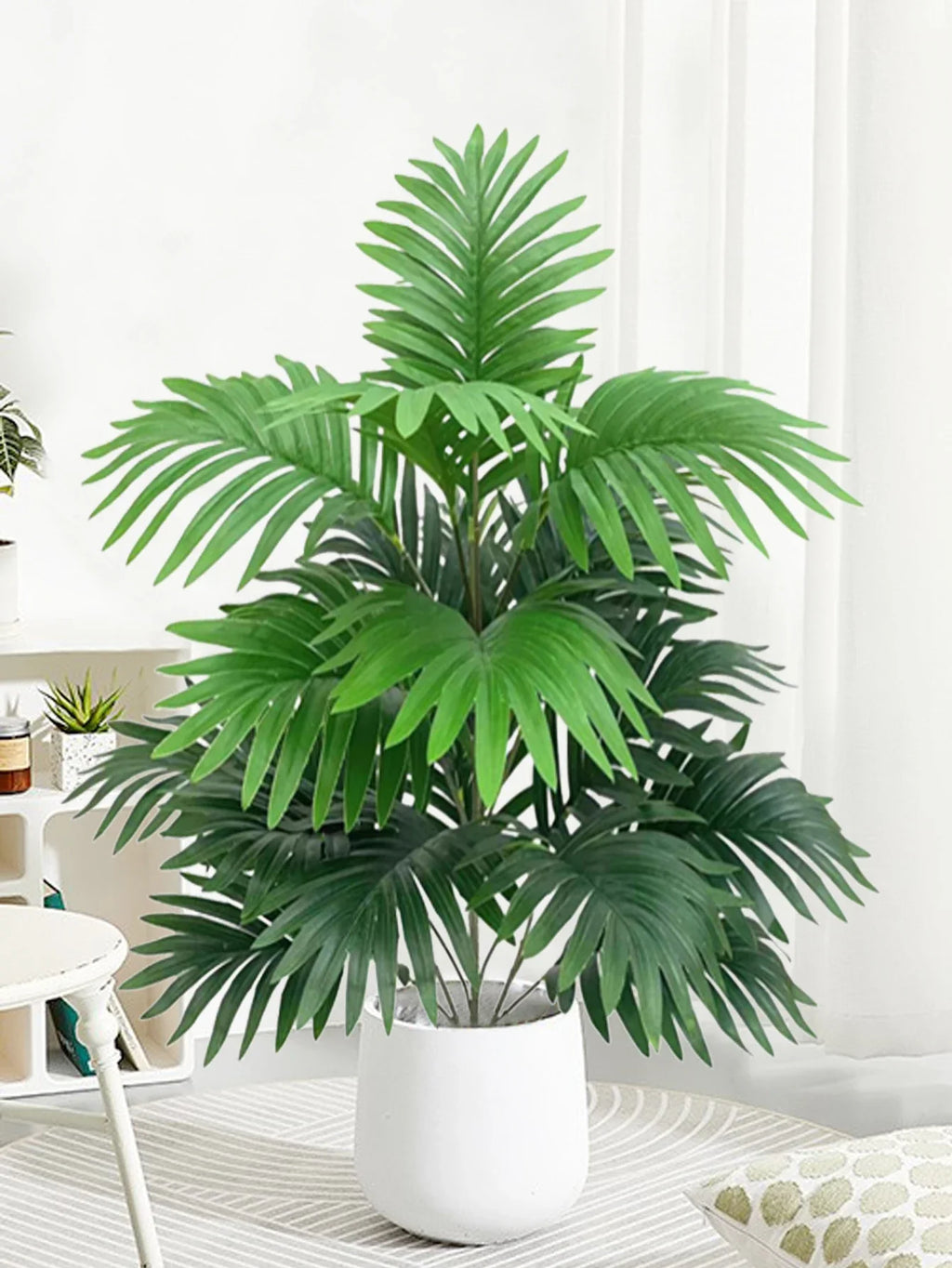 Tropical artificial palm plastic for interior decoration - view 5