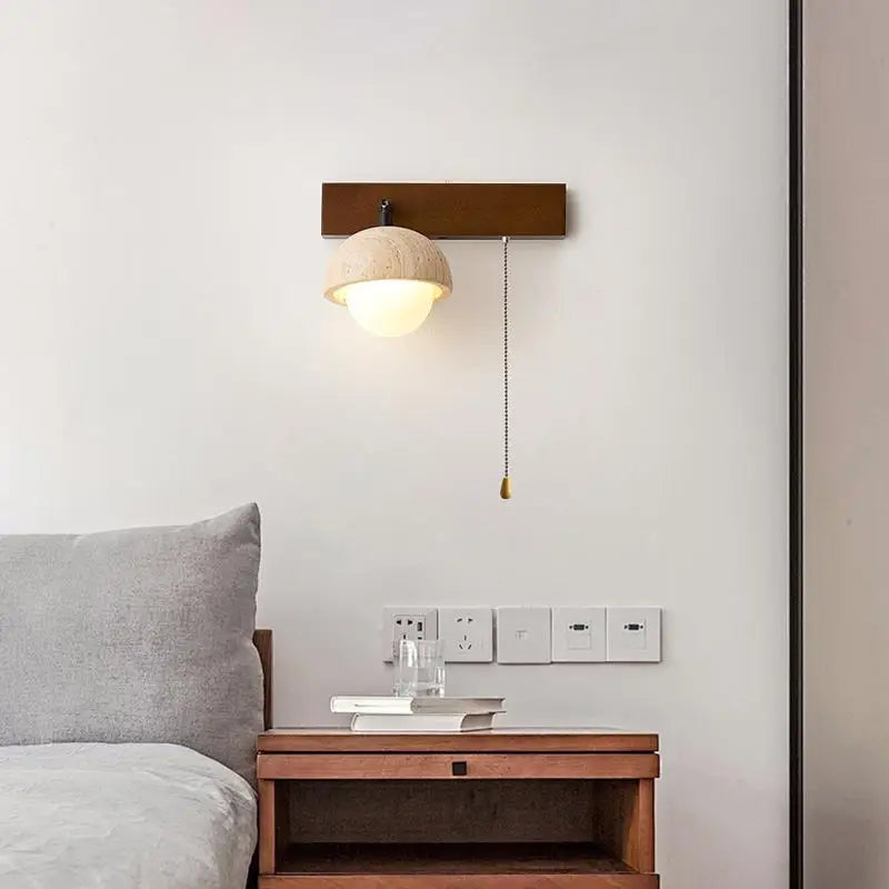 Creative wall sconce with switch and adjustable lighting angle - view 3