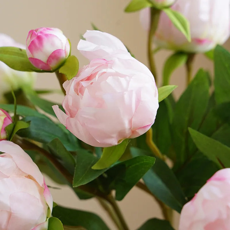 Artificial peony flower heads for decoration and DIY - view 3