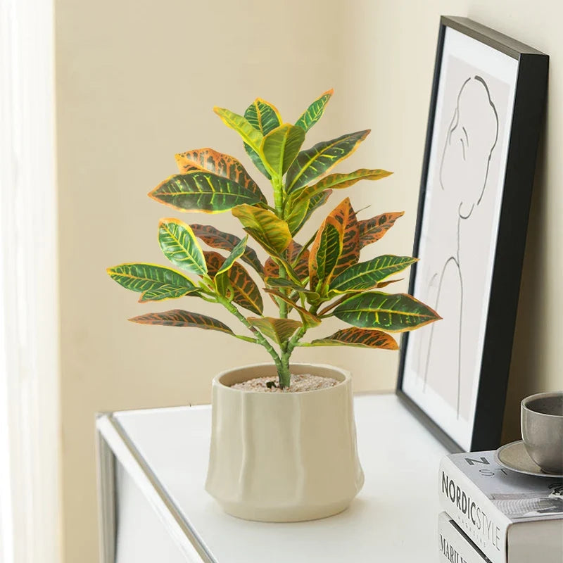 Artificial plants ficus tropical tree for interior or exterior decoration - view 2