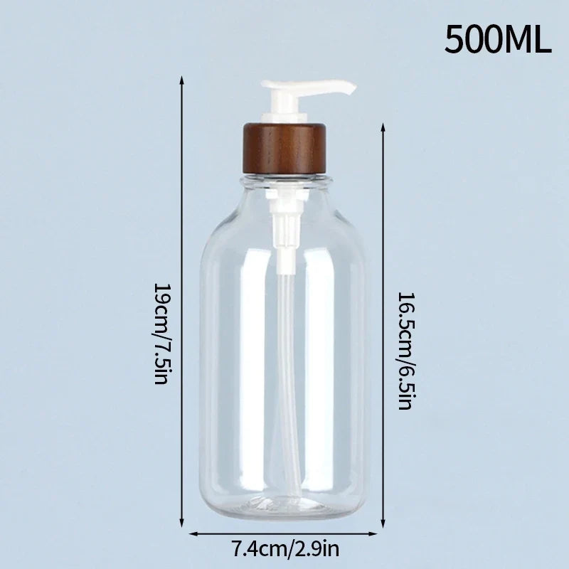 Portable soap dispenser bottle with pump - A4 500ML