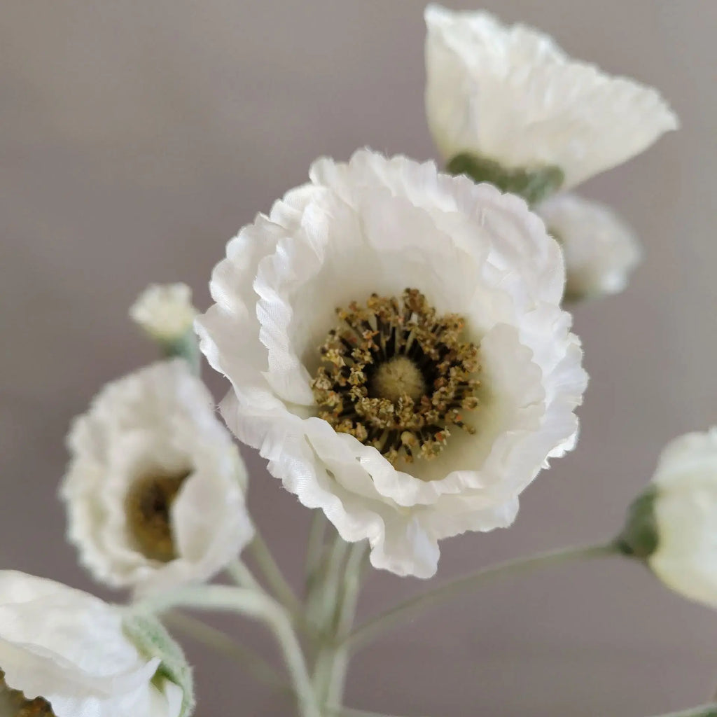 Artificial poppy flowers for decoration wedding garden and DIY - view 3