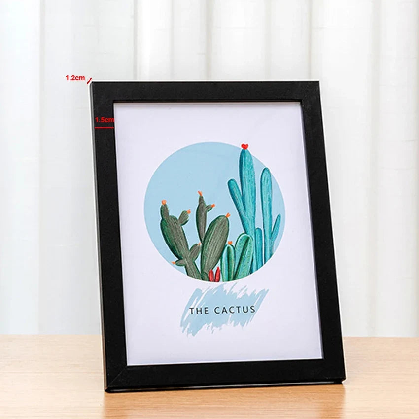 Wooden photo frame to hang for decoration and souvenirs - view 4