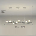 Art decorative design pendant light in chrome gold for modern lighting - 150cm / Gold frame / Neutral light