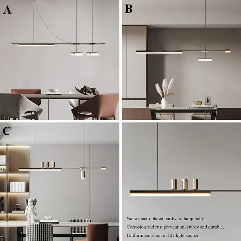 Modern Nordic minimalist design chandelier for interior decoration - view 6
