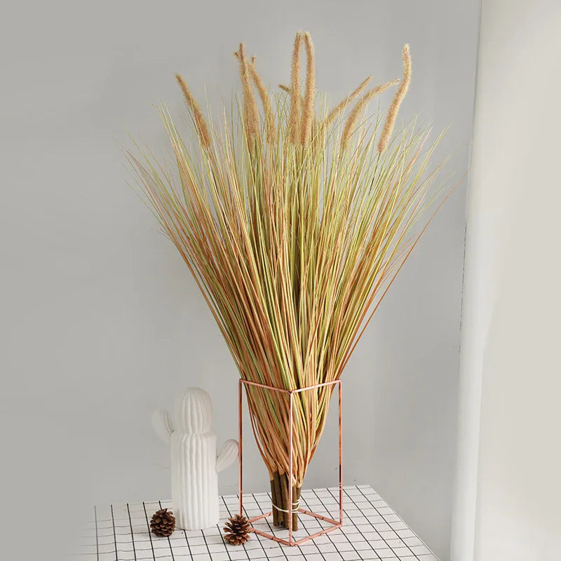 Artificial plants onion grass and pampa for outdoor interior decoration - view 2