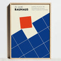 Bauhaus Geometric Abstract Wall Art Poster, Design F0069-17 - 13x18cm Unframed / F0069-17