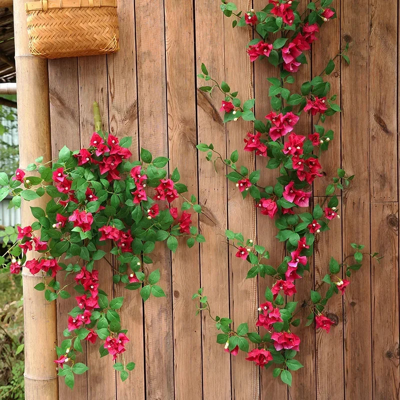 Artificial flowers vines plums for decoration party and festival - view 4