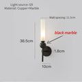 Minimalist modern pendant light for trendy and elegant interior - Applique murale--noire / Warm White