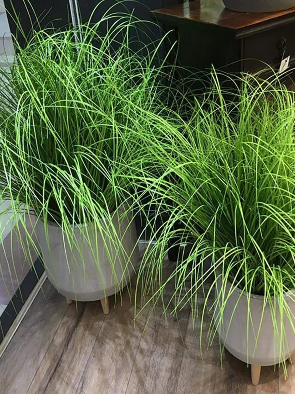 Artificial plants onion grass for wedding garden interior decoration - view 3