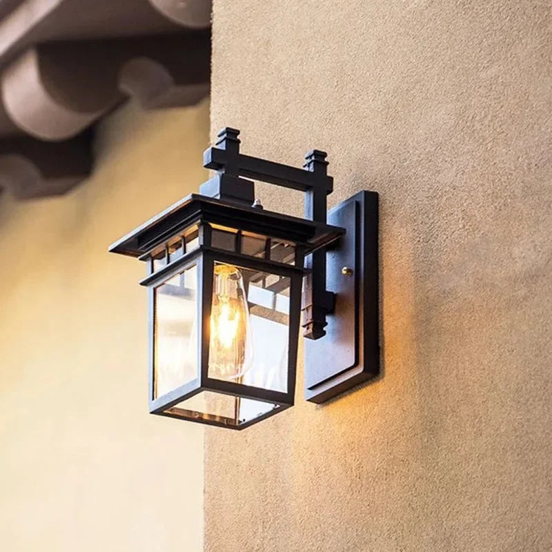 Outdoor wall sconce waterproof for garden balcony and walkway - view 3