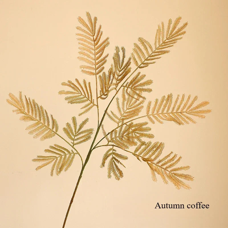 Artificial plant mimosa for rustic decoration and accessories photo - Fall Coffee