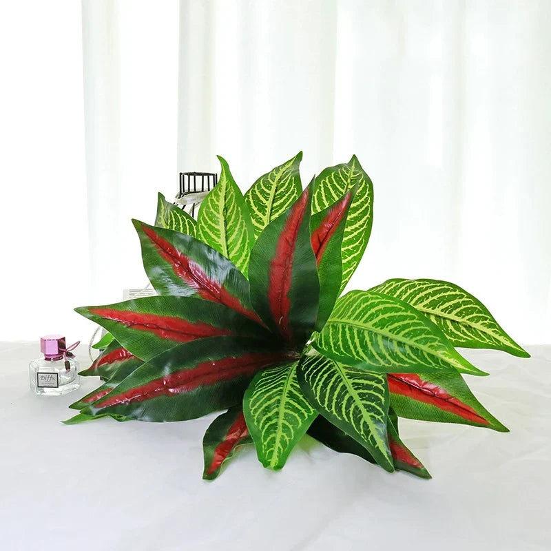 Bouquet of artificial decorative plants for wedding and home