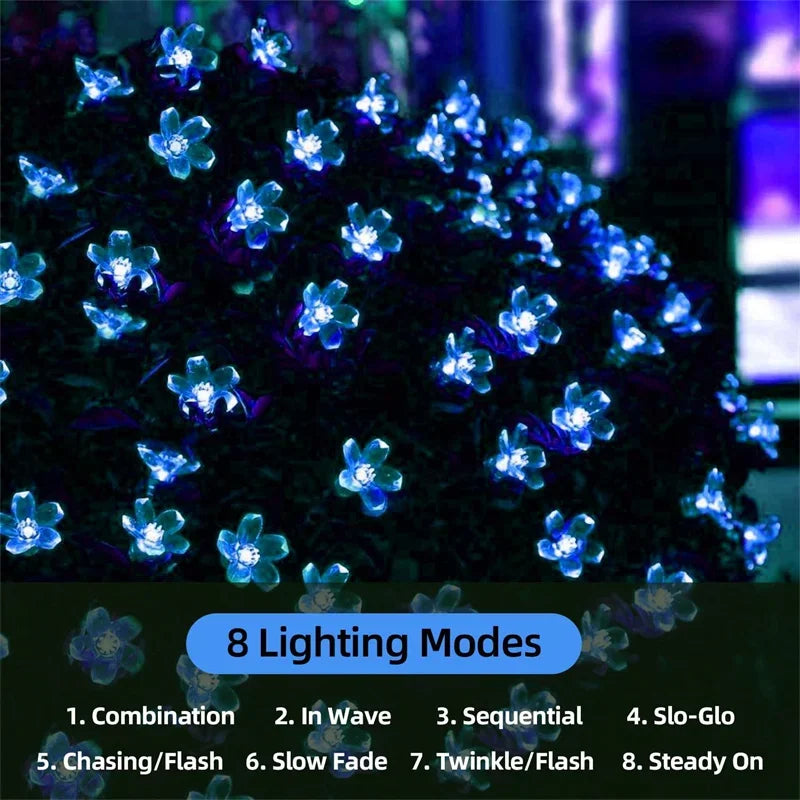 Sunlight garland for garden outdoor decoration fairytale - view 4