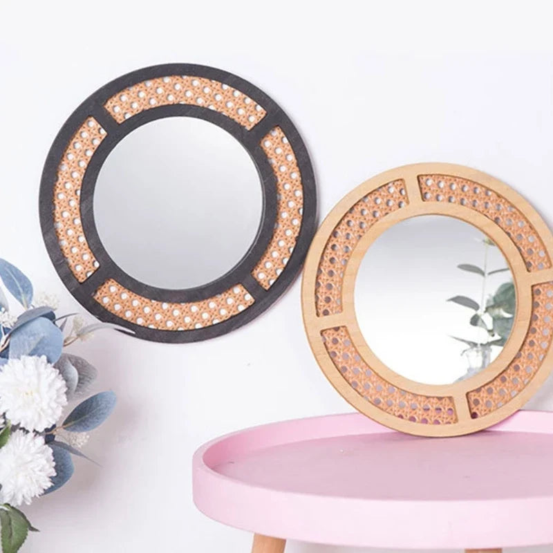 Bohemian round mirror for interior decoration - view 5