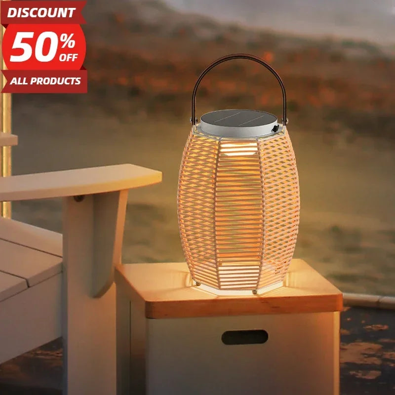 Modern solar outdoor lamps for gardens and courtyards - view 2