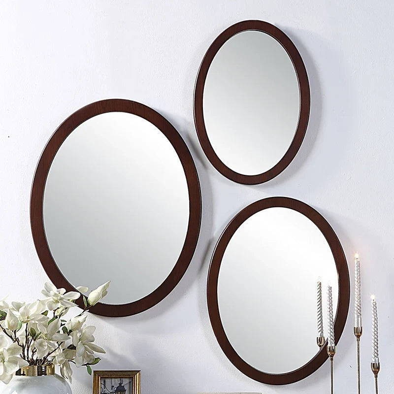 Round decorative mirrors for make-up and wall decoration - view 2