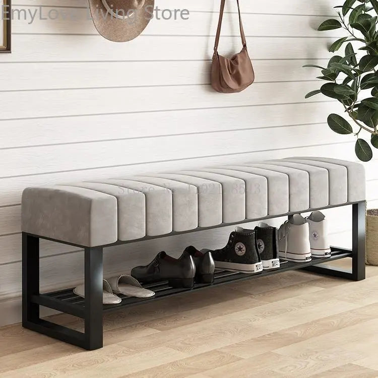 Modern Nordic changing stools furniture for living room and storage - view 6