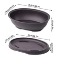 Oval L and Tray