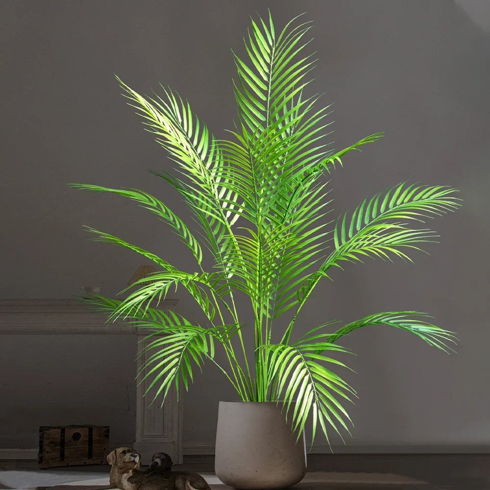 Tropical artificial plants large palm for interior and exterior decoration - view 5
