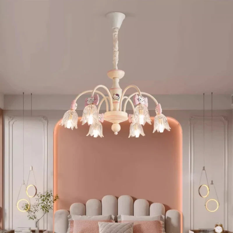 Cute creative chandelier for princess child room - view 2