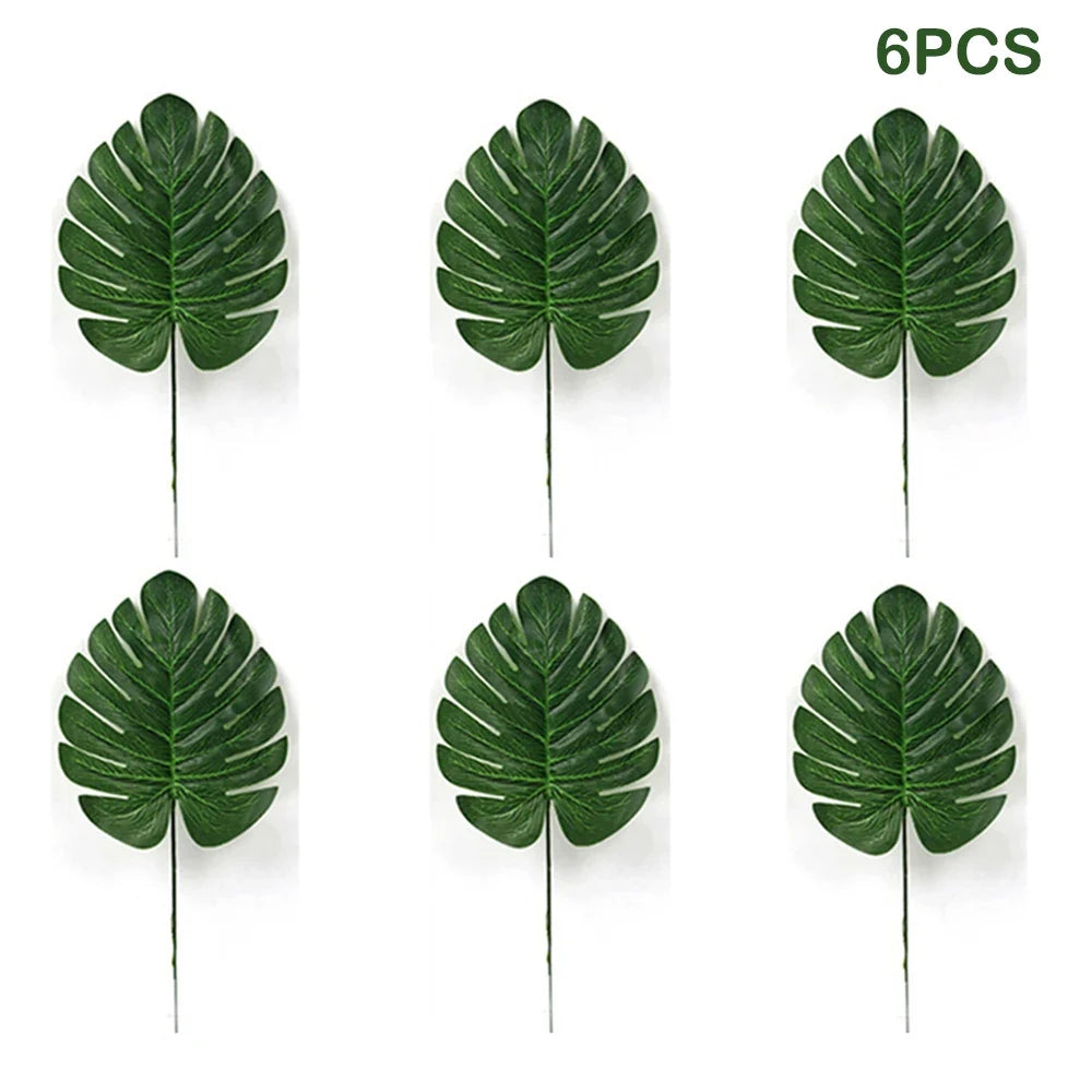 Tropical palm decorations for Hawaiian party and safari - N°2