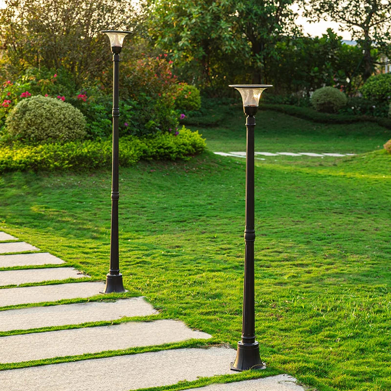 Led solar floor lamp for garden and outdoor aisles - view 4