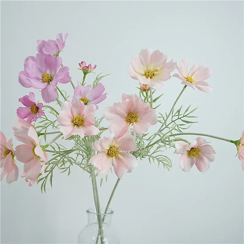 Set of 3 artificial decorative flowers for festive events - view 3
