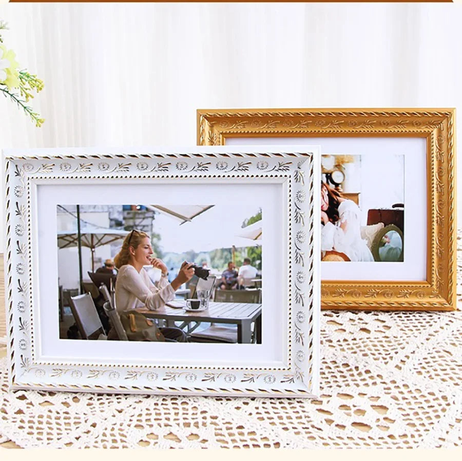 Baroque golden photo frame elegant and chic wall decoration - view 2