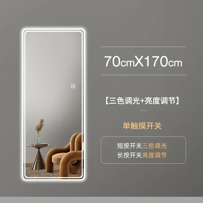 Large size intelligent mirror for interior decoration - 70x170 cm
