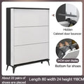 White 80x24x118cm