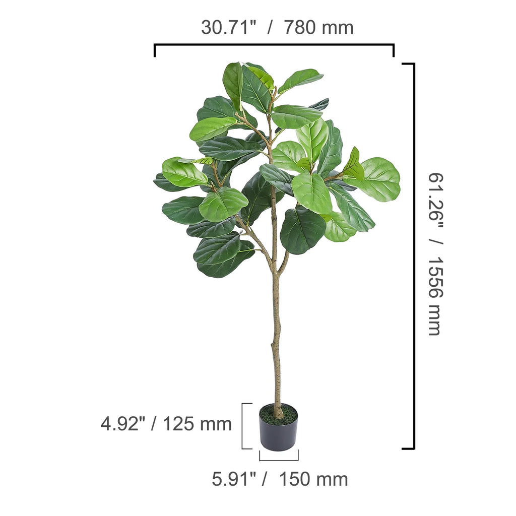Artificial olive plant secure low maintenance for indoors - 5 pieds Type 1